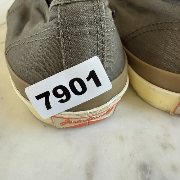 Converse Jack Purcell x John Varvatos Mens 6.5 Olive Slip On  display picture 3